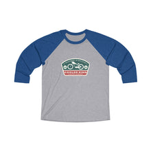 Load image into Gallery viewer, Designed in Britain Unisex Tri-Blend 3\4 Sleeves Tee
