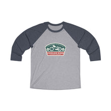 Load image into Gallery viewer, Designed in Britain Unisex Tri-Blend 3\4 Sleeves Tee
