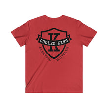 Load image into Gallery viewer, COOLER KING Men's Fitted V-Neck Short Sleeve Tee