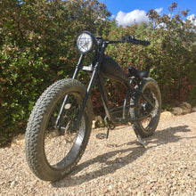 Carica l'immagine nel visualizzatore di Gallery, Cooler King 750S BLACK EDITION eBike - 48v, Retro Style Electric Bike
