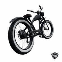 Carica l'immagine nel visualizzatore di Gallery, Cooler King 750S BLACK EDITION eBike - 48v, Retro Style Electric Bike