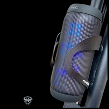 Load image into Gallery viewer, Cup Holder Bluetooth Speaker - 3w x2 - LED Pulse Lights - FM Radio - BQ-615