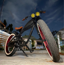 Carica l'immagine nel visualizzatore di Gallery, Cooler King 750ST8 eBike - 48v, Retro Style Electric Bike