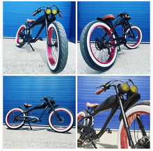 Cargar imagen en el visor de la galería, US DISPLAY MODEL - Cooler King 750ST8 eBike - 48v, Retro Style Electric Bike