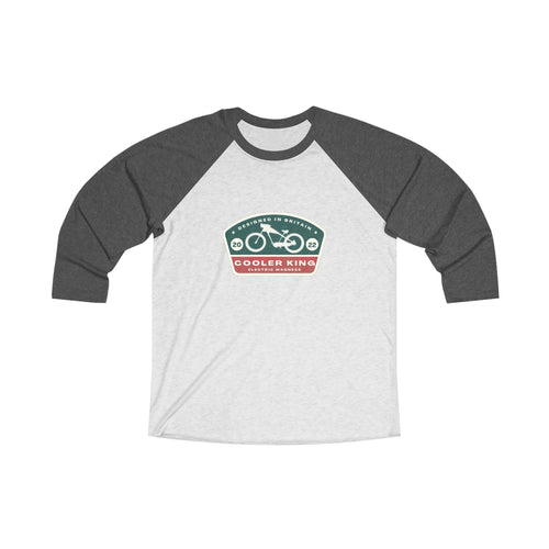 Designed in Britain Unisex Tri-Blend 3\4 Sleeves Tee