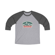 Load image into Gallery viewer, Designed in Britain Unisex Tri-Blend 3\4 Sleeves Tee