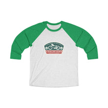 Load image into Gallery viewer, Designed in Britain Unisex Tri-Blend 3\4 Sleeves Tee