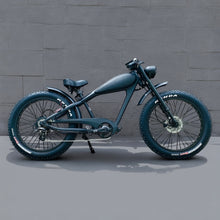 Charger l&#39;image dans la galerie, Vélo électrique Cooler King 750ST BLACK EDITION - Vélo électrique de style rétro 48 V 