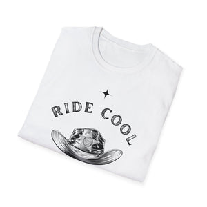 T-shirt unisexe doux YEAH COWBOY COOLER KING