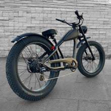 Carica l&#39;immagine nel visualizzatore di Gallery, NEW: Cooler King 1500S BLACK EDITION eBike - 52v, Retro Style Electric Bike