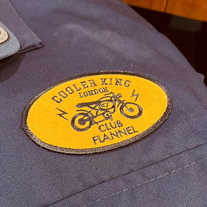 Cooler King x Club Flannel Sew / Iron On Patch