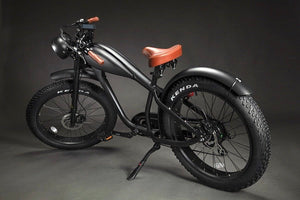 Cooler King 250S eBike - 36v, Retro Style Electric Bike - with front suspension