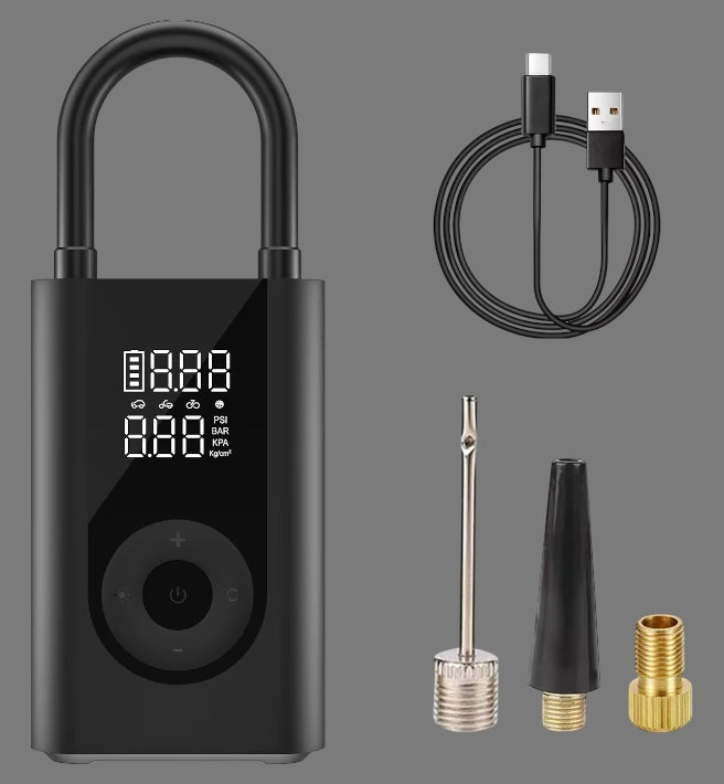 NEW: Cool Air Wireless Tyre Inflator - Portable Digital Air Pump