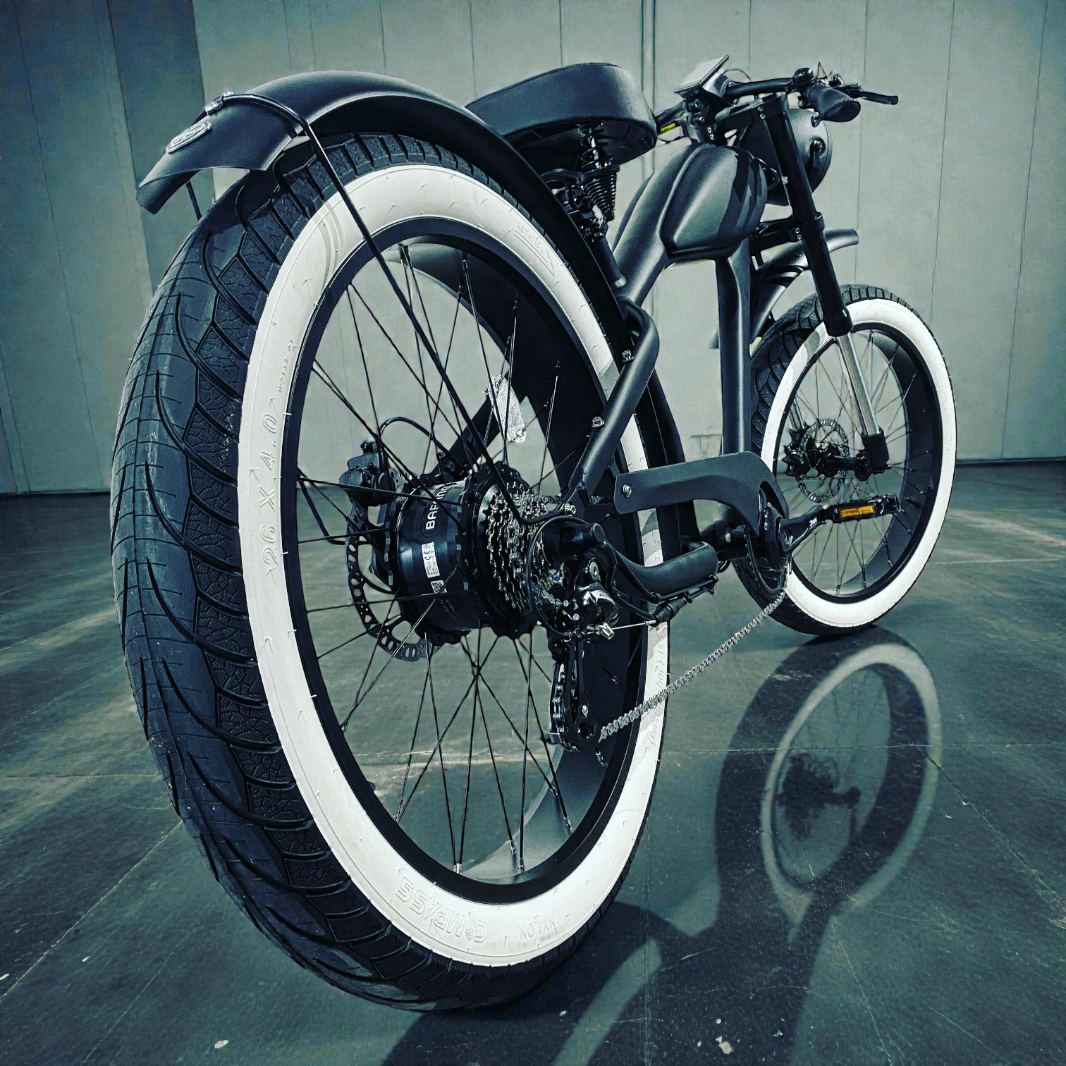 cafe racer style electric bicycle Cafe King 1500S eBike