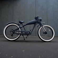 Load image into Gallery viewer, Cafe King 1500S eBike - 52v, Retro Cafe Racer Style Electric Bike