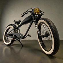 Load image into Gallery viewer, Cafe King 1500S eBike - 52v, Retro Cafe Racer Style Electric Bike