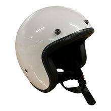 Laden Sie das Bild in den Galerie-Viewer, Cooler King Helmet - Metallic White - Black Lined