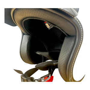 Casque Cooler King - Blanc métallisé - Doublure noire