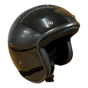 Casque Cooler King - Noir brillant - Doublure noire