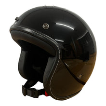 Laden Sie das Bild in den Galerie-Viewer, Cooler King Helmet - Gloss Black - Black Lined