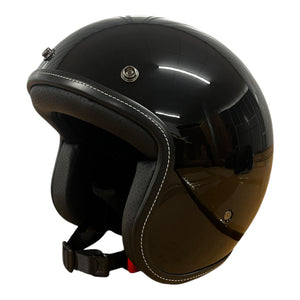 Casque Cooler King - Noir brillant - Doublure noire