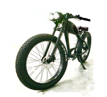 Cargar imagen en el visor de la galería, Cooler King 750st BLACK EDITION eBike - 48v, Retro Style Electric Bike