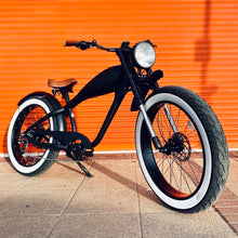 Load image into Gallery viewer, Ex-Display Cooler King 750SX eBike - 48v, Retro Style Electric Bike - with front suspension
