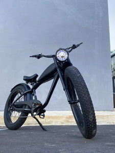 Cooler King 750S BLACK EDITION eBike - 48v, Retro Style Electric Bike