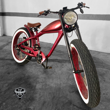 Load image into Gallery viewer, Cooler King 750S RED EDITION eBike - 48v, Retro Style Electric Bike