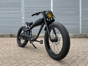 Cafe King 750S Black Edition eBike - 750w, 48v, Cafe Racer Style Electric Bike