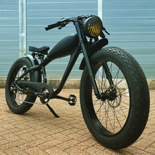 Load image into Gallery viewer, Cafe King 750S Black Edition eBike - 750w, 48v, Cafe Racer Style Electric Bike