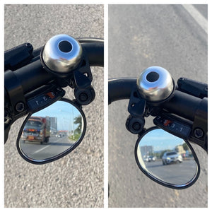Discrete Under Bar Mirror - Left or Right Mounting For Cooler King Bikes