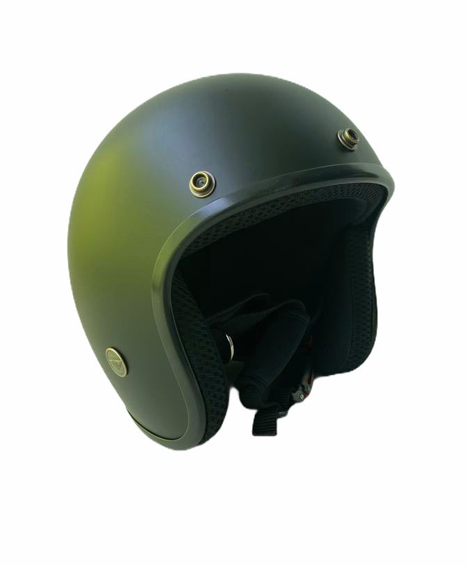 Cooler King Helmet - Matt Black - Black Lined