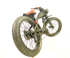 Cooler King 750S eBike - 48v, Retro Style Electric Bike - with front suspension