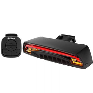 Meilan Smart Brake Light, Indicators and Laser - Wireless - USB Charge